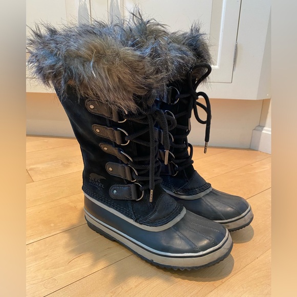 Sorel Joan of Arctic Women’s Snow/Winter Boots, size 8, black, new - Picture 2 of 9